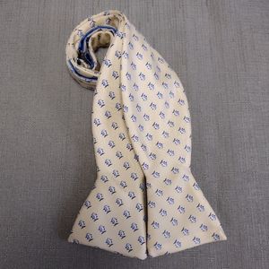Southern Bow Tide 100% Silk  Men’s Adjustable Bow Tie. Hand Made in Italy.